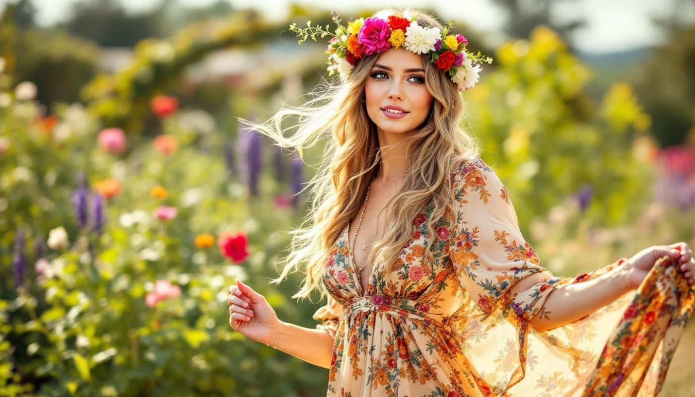 Wie man Boho-Kleider für jeden Anlass stilvoll kombiniert